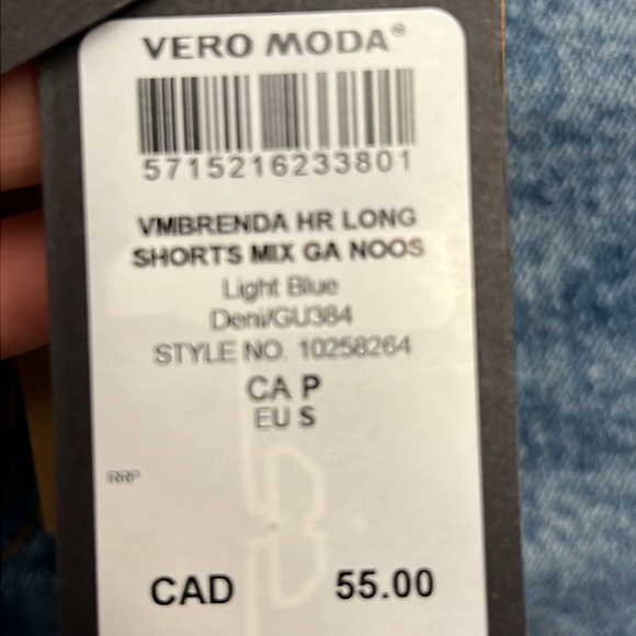 Vero Moda Women's Small Vmbrenda HR Long Shorts - Picture 3 of 7